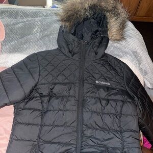 Columbia Black Puffer Jacket
